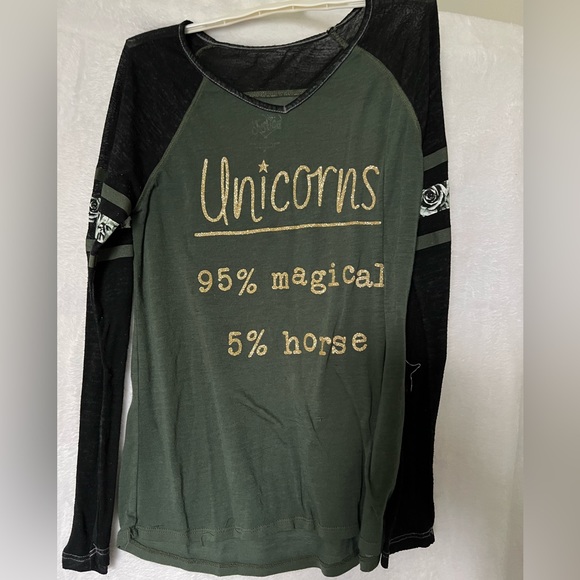 Justice Other - Justice Unicorns long sleeve